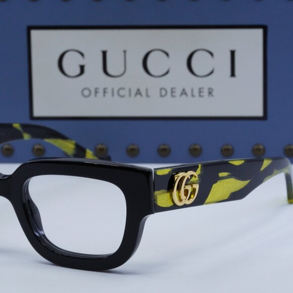 Final Price! Gucci GG1548O 003 Black Eyeglasses - Picture 4 of 11
